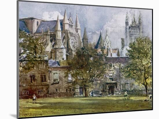 Westminster, S. Transept-John Fulleylove-Mounted Art Print