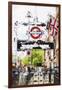 Westminster Station - In the Style of Oil Painting-Philippe Hugonnard-Framed Giclee Print