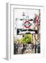 Westminster Station - In the Style of Oil Painting-Philippe Hugonnard-Framed Giclee Print