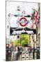 Westminster Station - In the Style of Oil Painting-Philippe Hugonnard-Mounted Giclee Print