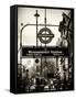 Westminster Station Underground - Subway Station - London - UK - England - United Kingdom - Europe-Philippe Hugonnard-Framed Stretched Canvas