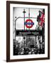 Westminster Station Underground - Subway Station - London - UK - England - United Kingdom - Europe-Philippe Hugonnard-Framed Photographic Print