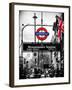 Westminster Station Underground - Subway Station - London - UK - England - United Kingdom - Europe-Philippe Hugonnard-Framed Photographic Print