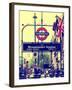 Westminster Station Underground - Subway Station - London - UK - England - United Kingdom - Europe-Philippe Hugonnard-Framed Photographic Print