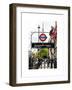 Westminster Station Underground - Subway Station - London - UK - England - United Kingdom - Europe-Philippe Hugonnard-Framed Art Print