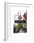 Westminster Station Underground - Subway Station - London - UK - England - United Kingdom - Europe-Philippe Hugonnard-Framed Art Print