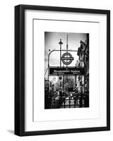 Westminster Station Underground - Subway Station - London - UK - England - United Kingdom - Europe-Philippe Hugonnard-Framed Art Print