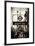 Westminster Station Underground - Subway Station - London - UK - England - United Kingdom - Europe-Philippe Hugonnard-Framed Art Print