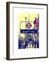 Westminster Station Underground - Subway Station - London - UK - England - United Kingdom - Europe-Philippe Hugonnard-Framed Art Print