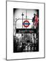 Westminster Station Underground - Subway Station - London - UK - England - United Kingdom - Europe-Philippe Hugonnard-Mounted Art Print