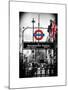 Westminster Station Underground - Subway Station - London - UK - England - United Kingdom - Europe-Philippe Hugonnard-Mounted Art Print