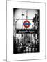 Westminster Station Underground - Subway Station - London - UK - England - United Kingdom - Europe-Philippe Hugonnard-Mounted Art Print