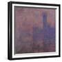 Westminster Tower, 1904-Claude Monet-Framed Giclee Print