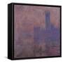 Westminster Tower, 1904-Claude Monet-Framed Stretched Canvas