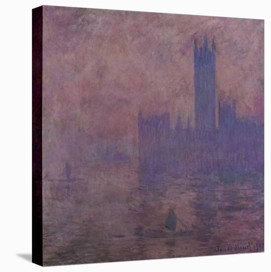 Westminster Tower, 1904-Claude Monet-Stretched Canvas