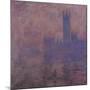 Westminster Tower, 1904-Claude Monet-Mounted Giclee Print