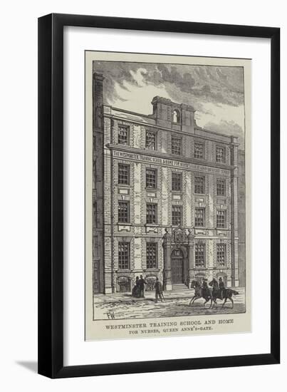 Westminster Training School and Home for Nurses, Queen Anne'S-Gate-Frank Watkins-Framed Giclee Print