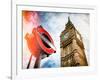 Westminster Underground Sign - Subway Station Sign - Big Ben - City of London - UK - England-Philippe Hugonnard-Framed Photographic Print