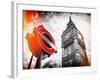 Westminster Underground Sign - Subway Station Sign - Big Ben - City of London - UK - England-Philippe Hugonnard-Framed Photographic Print