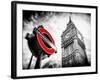 Westminster Underground Sign - Subway Station Sign - Big Ben - City of London - UK - England-Philippe Hugonnard-Framed Photographic Print