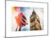 Westminster Underground Sign - Subway Station Sign - Big Ben - City of London - UK - England-Philippe Hugonnard-Mounted Art Print