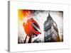 Westminster Underground Sign - Subway Station Sign - Big Ben - City of London - UK - England-Philippe Hugonnard-Stretched Canvas