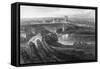 Westminster View-null-Framed Stretched Canvas