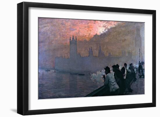 Westminster-Giuseppe De Nittis-Framed Premium Giclee Print