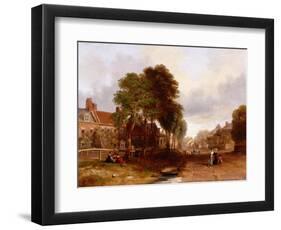 Westoe Village, 1835-John Wilson Carmichael-Framed Giclee Print