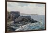 Weston-Super-Mare, Anchor Head-Alfred Robert Quinton-Framed Giclee Print