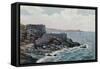 Weston-Super-Mare, Anchor Head-Alfred Robert Quinton-Framed Stretched Canvas