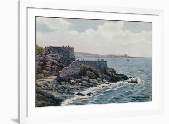 Weston-Super-Mare, Anchor Head-Alfred Robert Quinton-Framed Giclee Print