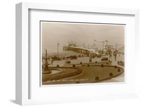 Weston-Super-Mare, Avon: View of the Pier-null-Framed Photographic Print