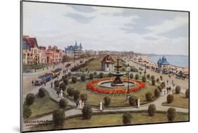 Weston-Super-Mare, Gardens, Beach R-Alfred Robert Quinton-Mounted Giclee Print