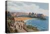 Weston-Super-Mare, Knightstone Pier and Two Bays-Alfred Robert Quinton-Stretched Canvas