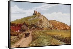 Weston-Super-Mare, Uphill Old Church-Alfred Robert Quinton-Framed Stretched Canvas