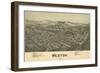 Weston, West Virginia - Panoramic Map-Lantern Press-Framed Art Print