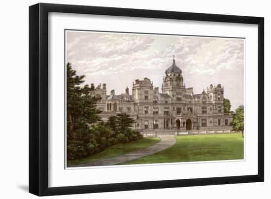 Westonbirt House, Gloucestershire, Home of the Holford Family, C1880-Benjamin Fawcett-Framed Giclee Print