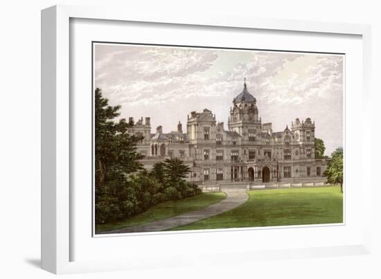 Westonbirt House, Gloucestershire, Home of the Holford Family, C1880-Benjamin Fawcett-Framed Giclee Print