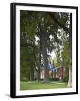 Westover Plantation, Tulip Poplars, Charles City County, Virginia, USA-Charles Gurche-Framed Premium Photographic Print