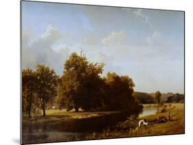 Westphalia-Albert Bierstadt-Mounted Giclee Print