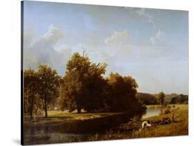 Westphalia-Albert Bierstadt-Stretched Canvas