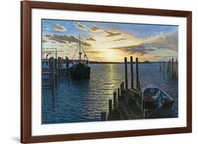 Westport Harbor, MA-Bruce Dumas-Framed Giclee Print