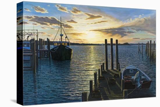 Westport Harbor, MA-Bruce Dumas-Stretched Canvas