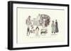 Westward Ho! on Board a German Liner Bound for New York-Phil May-Framed Giclee Print