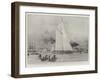 Westward Ho, the Shamrock Starting for New York to Compete for the America Cup-William Lionel Wyllie-Framed Giclee Print