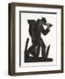 Westward Hoe!, after a Drawing by David James, 1921-Eric Gill-Framed Giclee Print