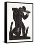 Westward Hoe!, after a Drawing by David James, 1921-Eric Gill-Framed Stretched Canvas