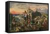 'Westward the Course of Empire Takes Its Way' --Emanuel Gottlieb Leutze-Framed Stretched Canvas