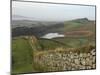 Westward to Crag Lough and Windshields Crag, Hadrians Wall, UNESCO World Heritage Site, Northumbria-James Emmerson-Mounted Photographic Print